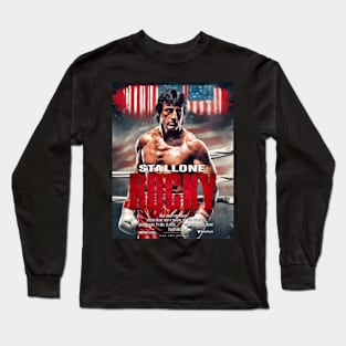 Rocky Balboa Art t-shirt Long Sleeve T-Shirt